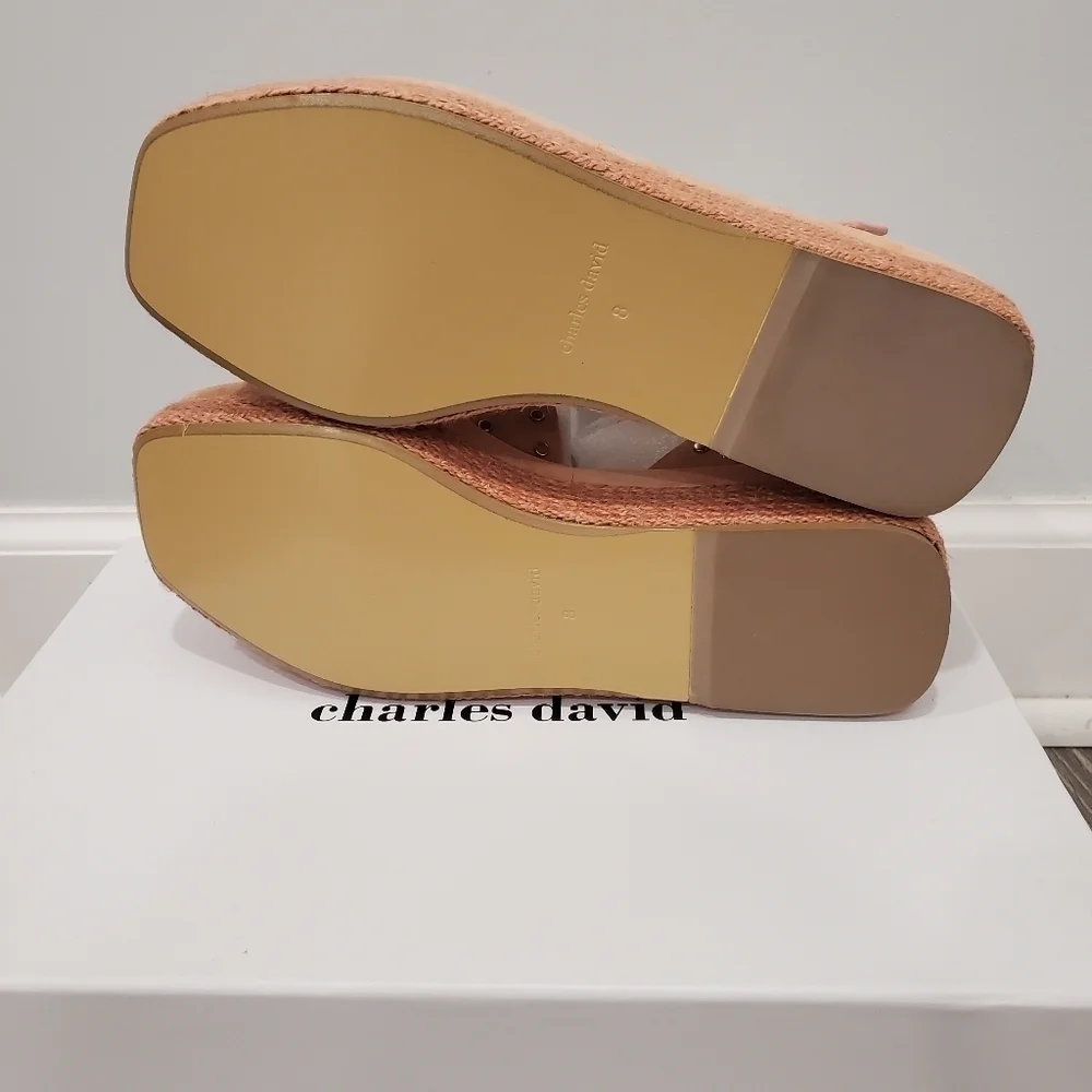 NEW Charles David Collection Madeira Pink Sandals